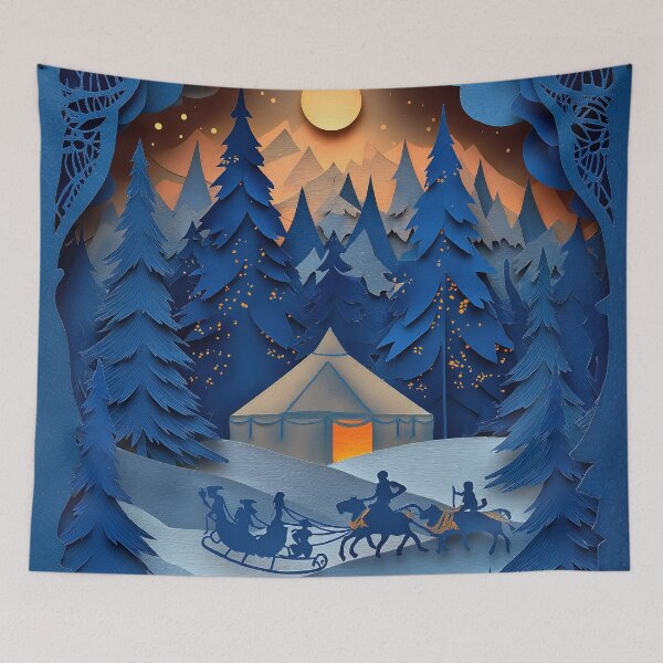 Item preview, Winter's Papercut Magic designed and sold by Venon28.