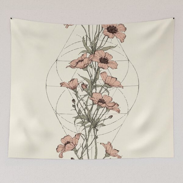Item preview, Sacred Linework Florals designed and sold by AbstractAnom.