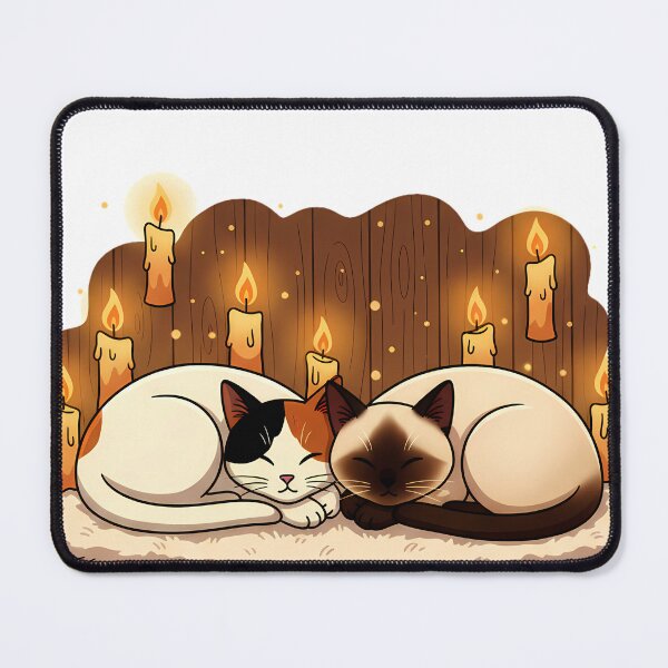 Item preview, Candlelight Cat Nap – Cozy Winter Companions designed and sold by meesub.