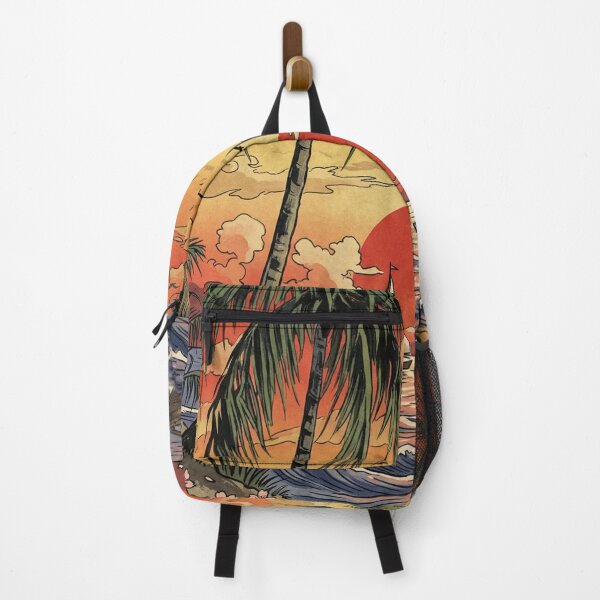 Item preview, Sunset Beach Tropical Palm Tree designed and sold by Fateh-Kro ⭐⭐⭐⭐⭐.