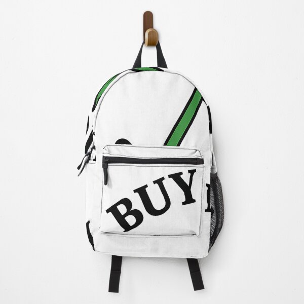 Item preview, Buy High Sell Never – Ultimate Trader Copium Badge designed and sold by techy-rrr.