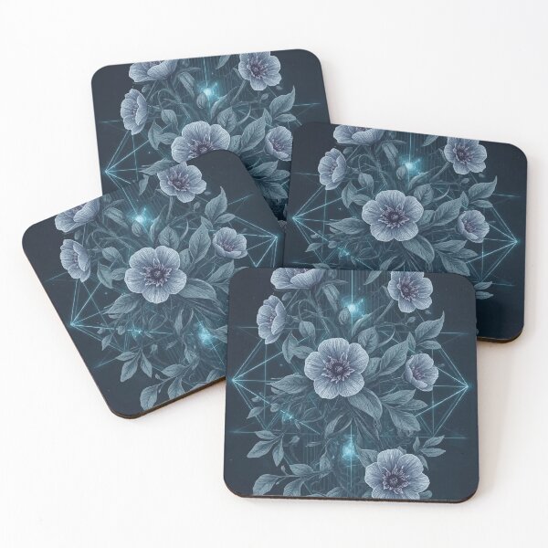Item preview, Starlit Geometry Blossoms designed and sold by AbstractAnom.