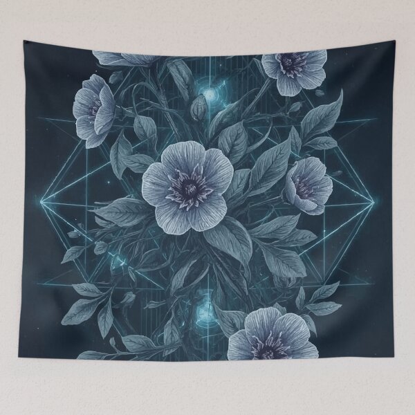 Item preview, Starlit Geometry Blossoms designed and sold by AbstractAnom.