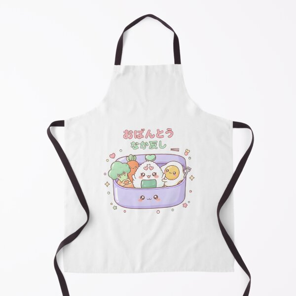 Item preview, Happy Bento Box Trio – Cute Kawaii Japanese Food Friends designed and sold by Snackwear Apparel.