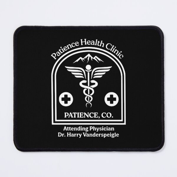 Item preview, Patience health clinic - Resident Alien TV Show Comedy Sitcom Cosmic Mischief Mode designed and sold by HumansStuck12.