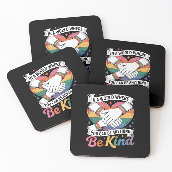 Item preview, In A World Where You Can Be Anything Be Kind Gay Pride LGBT  designed and sold by MicanCuteStore.
