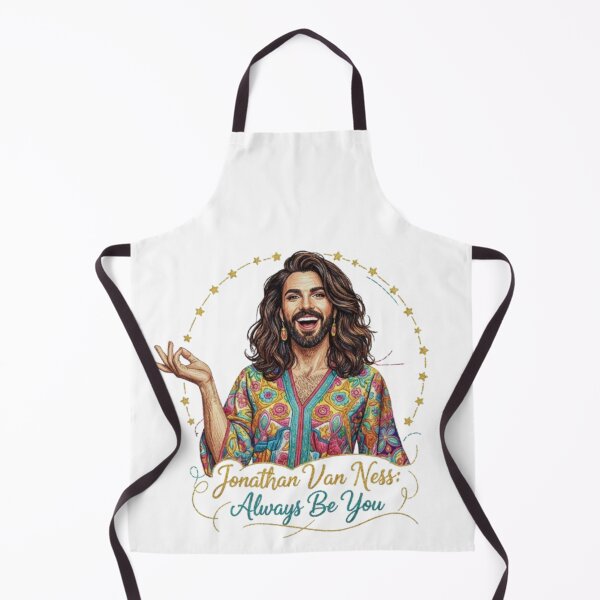 Item preview, Jonathan Van Ness "Always Be You" – Embroidered print JVN Fan Art designed and sold by Gurjeetpixelart.