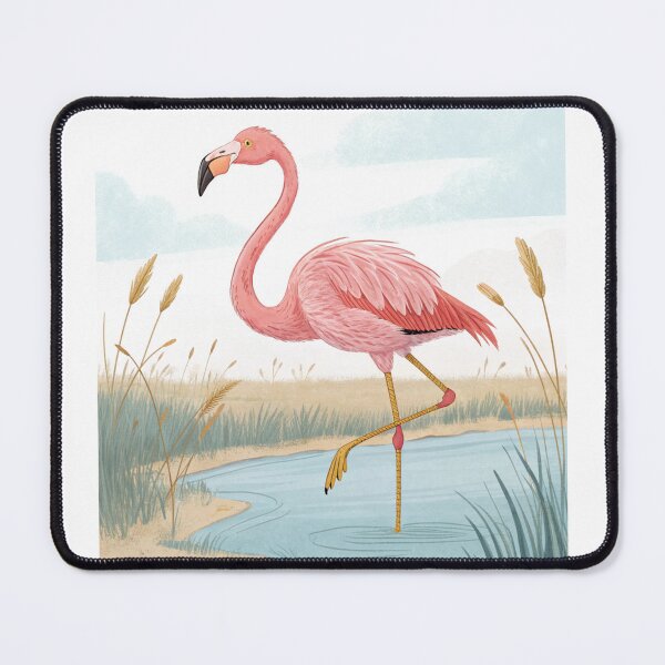 Item preview, KENYAN FLAMINGO designed and sold by Fabrifrank.