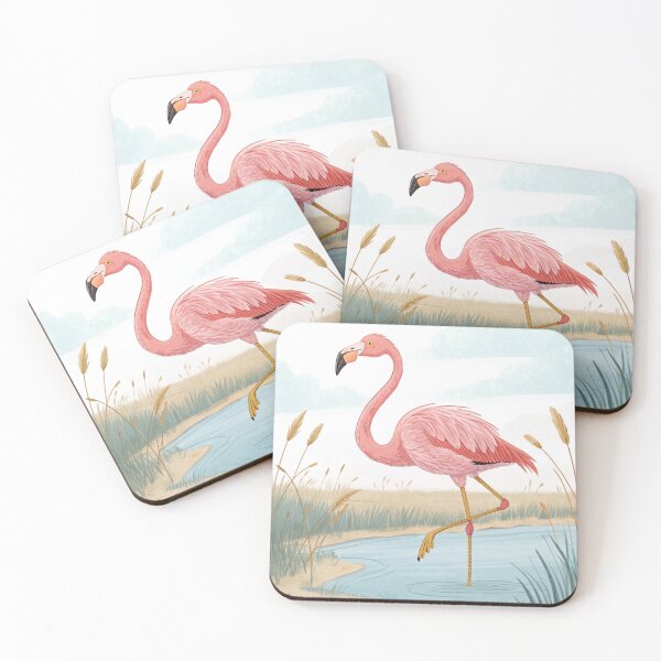 Item preview, KENYAN FLAMINGO  designed and sold by Fabrifrank.