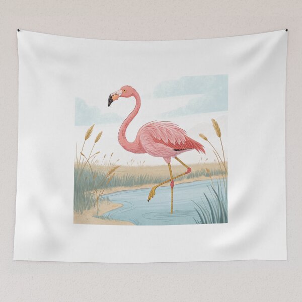 Item preview, KENYAN FLAMINGO  designed and sold by Fabrifrank.