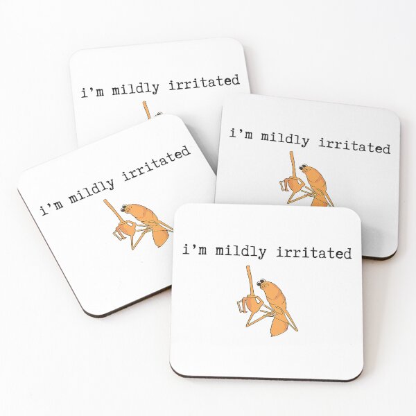 Item preview, Mildly Irritated Cat Funny Quiet Holiday Mood  designed and sold by kienoy.
