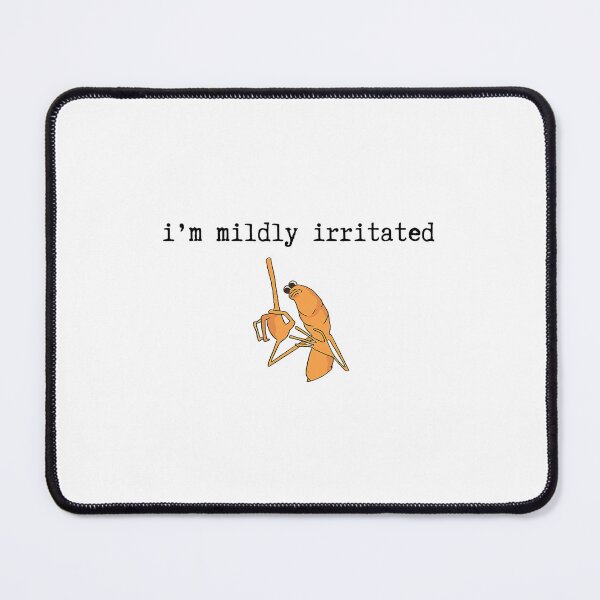Item preview, Mildly Irritated Cat Funny Quiet Holiday Mood designed and sold by kienoy.