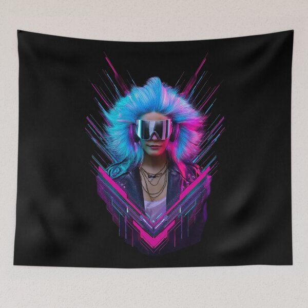 Item preview, Electric Night Rebellion - Cyberpunk Designs designed and sold by RockitBaby.