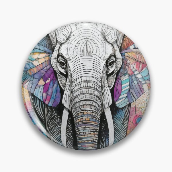 Item preview, Pachyderm Doodle designed and sold by WrightDesignsUS.