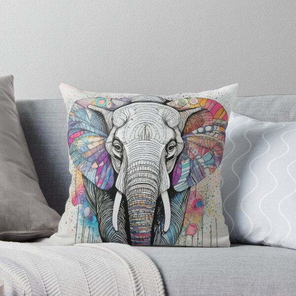 Item preview, Pachyderm Doodle designed and sold by WrightDesignsUS.
