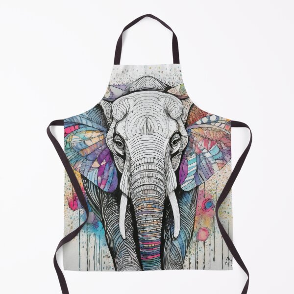 Item preview, Pachyderm Doodle designed and sold by WrightDesignsUS.