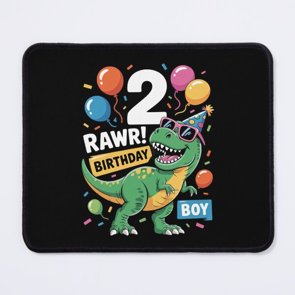 Item preview, Kids 2 Year Old 2nd Birthday Boy T Rex Dinosaur designed and sold by BeetleMalon.