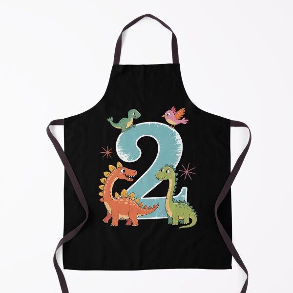Item preview, Kids 2nd Birthday Dinosaurs 2 Years Old Bday Toddler Boys Kids designed and sold by lilLilaBatArt.