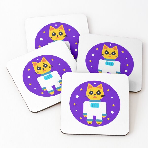 Item preview, Cute Cat Astronaut Space Adventure designed and sold by Shape Snip Studio.