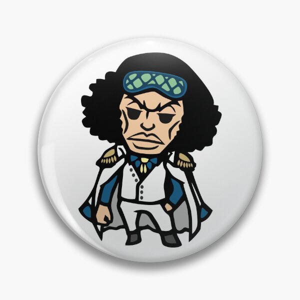 Item preview, admiral aokiji kujan kawaii sticker onepiece designed and sold by Weelbein9.