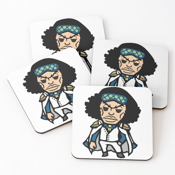 Item preview, admiral aokiji kujan kawaii sticker onepiece designed and sold by Weelbein9.