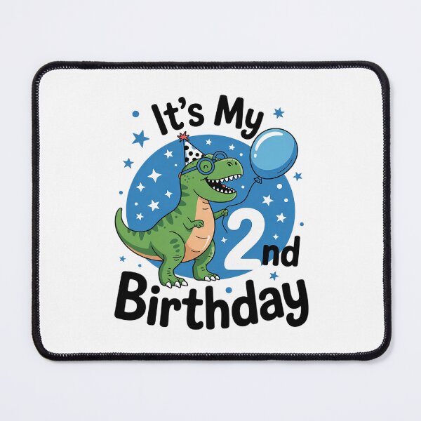 Item preview, Kids 2nd Birthday Kids Dinosaur 2 Years Old Dino T Rex Boys Girls designed and sold by BeetleMalon.