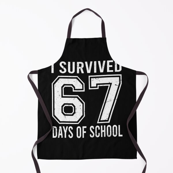 Item preview, I Survived Sixty Seven Days Of School Bold Chalk Look designed and sold by nojany.