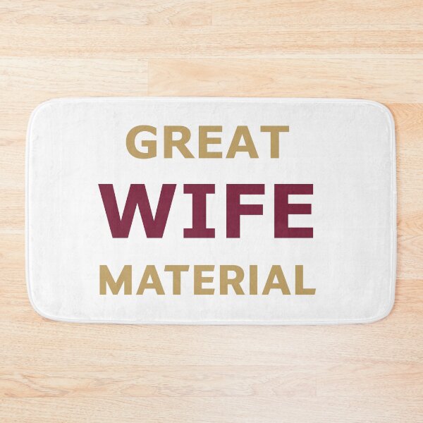 Item preview, Great Wife Material – Funny Romantic Gift for Her designed and sold by RedCircleArt.