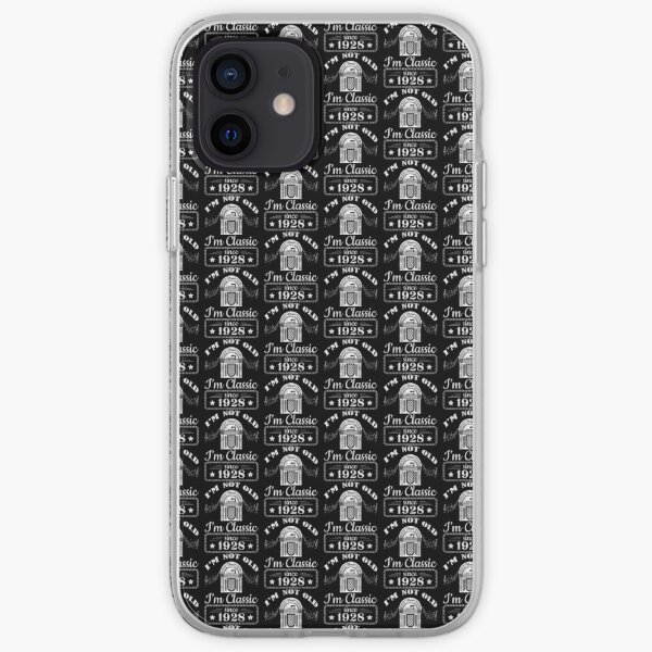 Im Not Old Im Classic 1928 Funny Vintage Jukebox iPhone Soft Case
