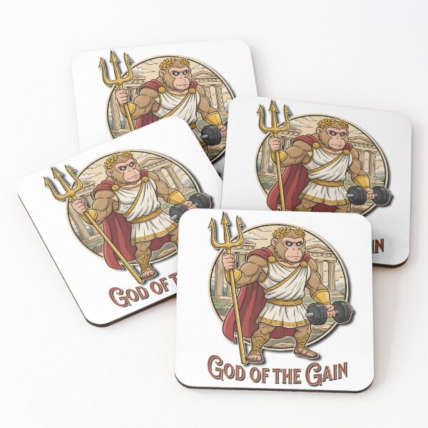 Item preview, God of the Gain – Greek Gym Power Design designed and sold by BeakBros.