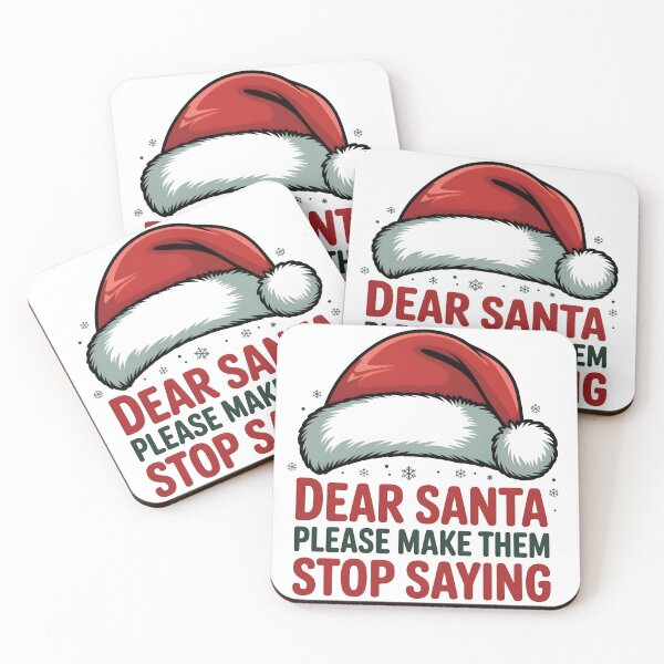 Item preview, Santa Humor Holiday Quote Design designed and sold by BeLdiAuRa.