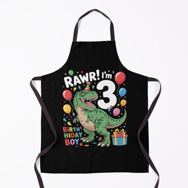 Item preview, Kids 3 Year Old 3rd Birthday Boy T Rex Dinosaur 1 designed and sold by BeetleMalon.