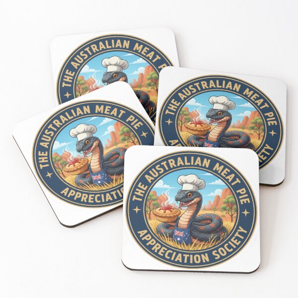 Item preview, The Meat Pie Red-bellied Black Snake designed and sold by The Australian Meat Pie Appreciation Society.