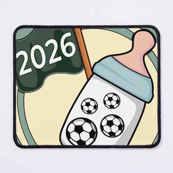 Item preview, Baby 2026 FOOTBALL designed and sold by minimalartstory.