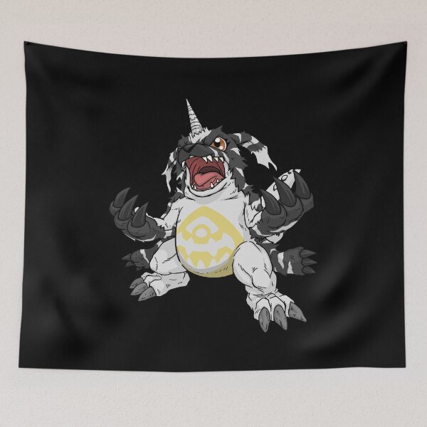 Item preview, Black Gabumon designed and sold by TheWizardKitten.