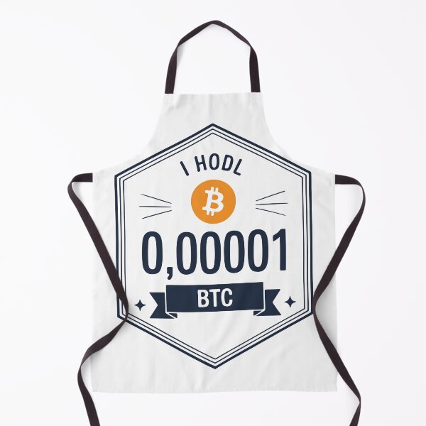 Item preview, I HODL BTC Certified Holder - Bitcoin Badge designed and sold by cabana.space.
