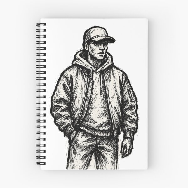 Item preview, "Black & White Streetwear Sketches." designed and sold by NoirBlancCo.