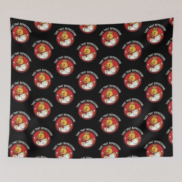 Item preview, Lucifer Duck Rubber Take That Depression  designed and sold by garacinka.