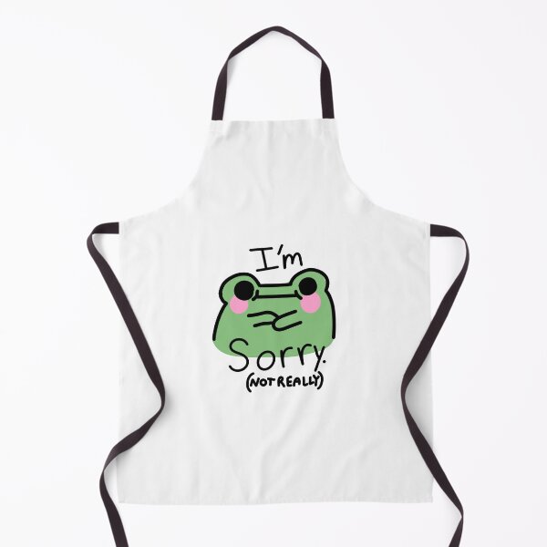 Item preview, Sorry Frog designed and sold by Thecutestfrog.