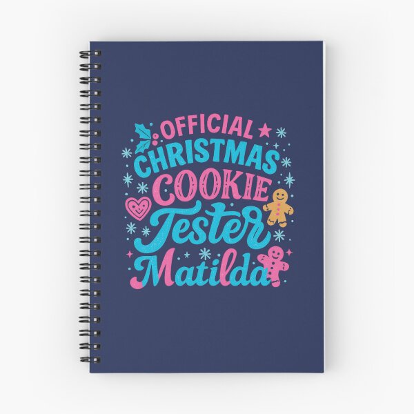 Item preview, Personalized Christmas Gift for Matilda – Official Cookie Tester designed and sold by Meandmyshop.