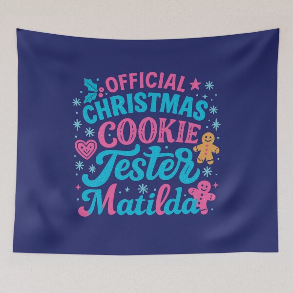 Item preview, Personalized Christmas Gift for Matilda – Official Cookie Tester designed and sold by Meandmyshop.