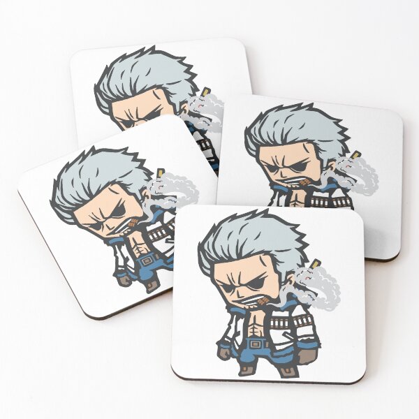 Item preview, vice admiral smoker cute sticker onepiece designed and sold by Weelbein9.