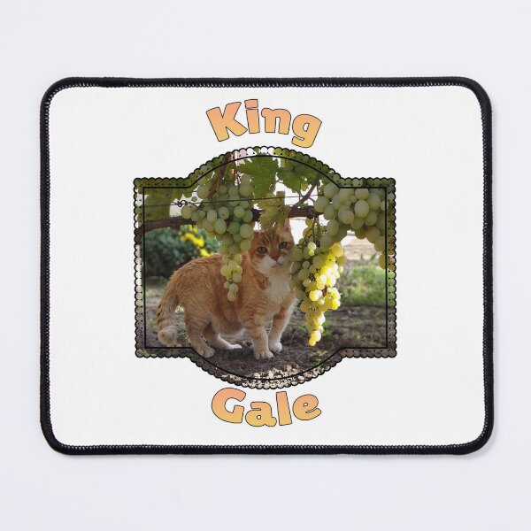 Item preview, King Gale – Royal Cat in the Vineyard Design designed and sold by MB-CatPrints.
