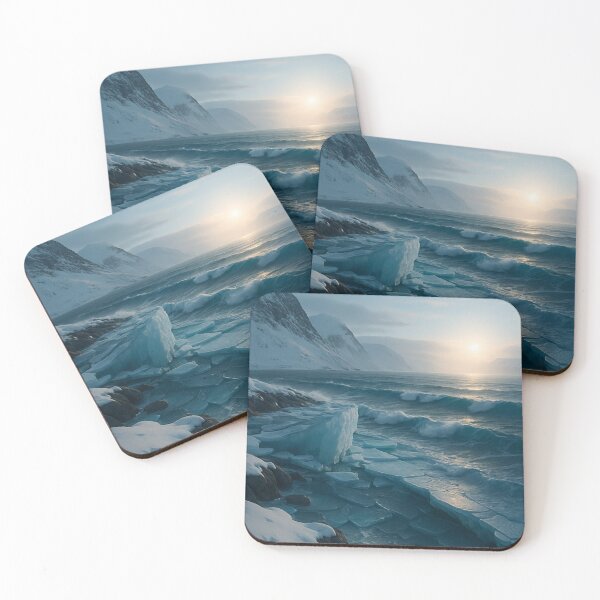 Item preview, Arctic Sunrise Over Frozen Shore Phone Cases designed and sold by Eric’s Creative Corner.