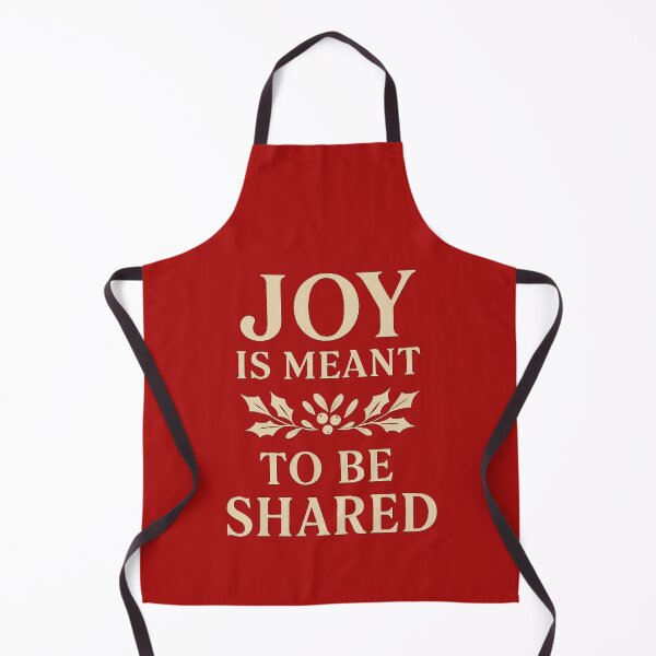 Item preview, Joy Is Meant to Be Shared – Wholesome Christmas Quote Design designed and sold by CraftedHome.
