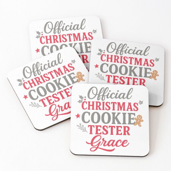 Item preview, Christmas Gift for Grace – Official Cookie Tester designed and sold by Meandmyshop.