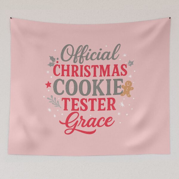 Item preview, Christmas Gift for Grace – Official Cookie Tester designed and sold by Meandmyshop.