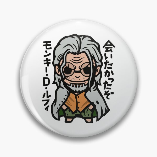 Item preview, dark king silver rayleigh kawaii quote sticker onepiece designed and sold by Weelbein9.