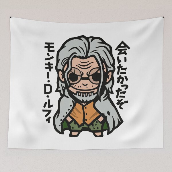 Item preview, dark king silver rayleigh kawaii quote sticker onepiece designed and sold by Weelbein9.