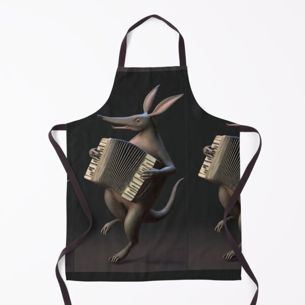 Item preview, Aardvark Accordion Player – Artistic Illustration designed and sold by TreatLLC.